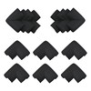 INCREWAY Baby Protection, 12 mm Thick, Black Nitrile Butadiene Rubber,