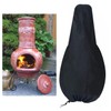 Kecugres Chiminea Covers Waterproof Durable Cover for Clay Chiminea, Protective