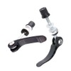 LSHEQYI Seatpost Clamp,2 Pcs Aluminum Alloy Bicycle Quick Release Seat