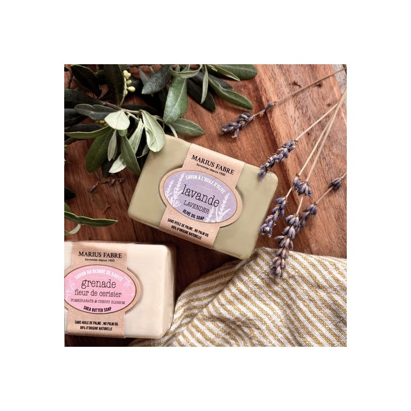 Marius Fabre Marseille Bien Étre Solid Soap 100g, Select from