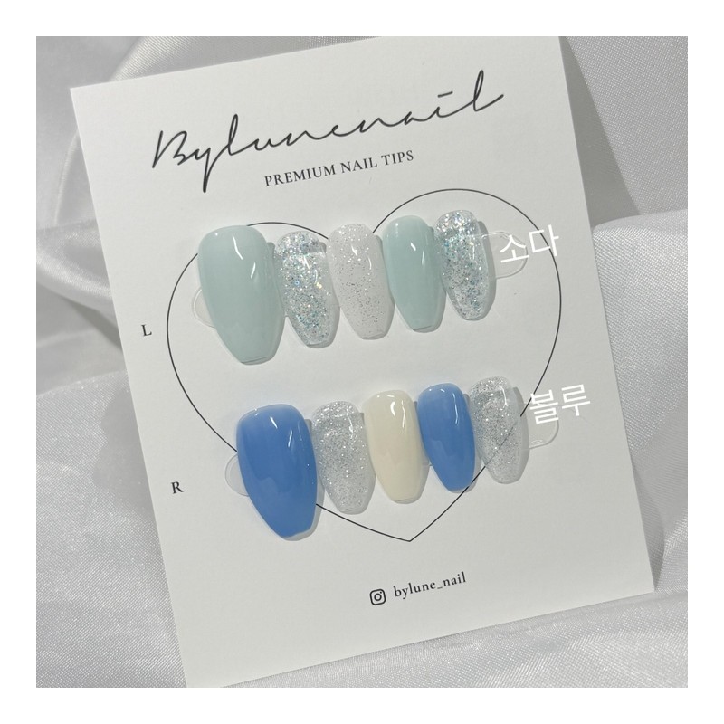 Full Coat - Summer Daily Handmade Nail Tips Nail Tips