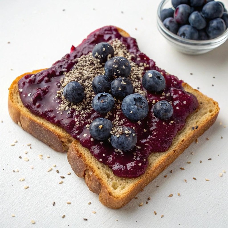 Smash Foods Blueberry Jam | Low-Calorie, No Sugar Added Keto