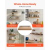 2 Pcs 22x2.5 Inch Heavy Duty Floating Shelf Wall Storage