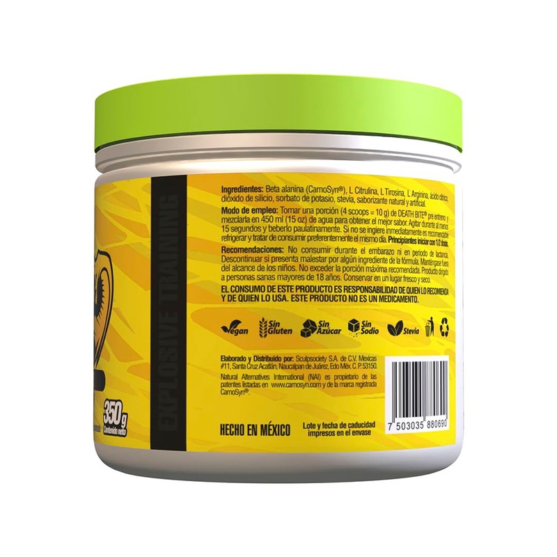 FSB® Pre Entreno Death Bite Hot Pineapple