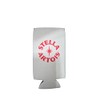 Stella Artois Slim Can Cooler Sleeve, Beige with Red Logo,