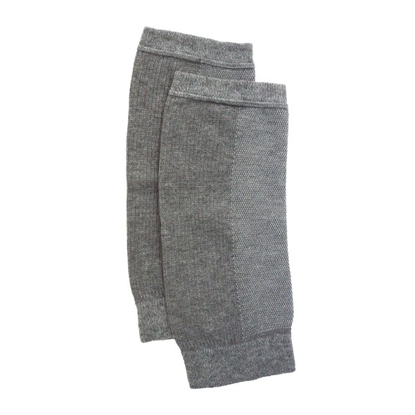 Kishu Binchotan Mesh Knee Supporter, Set of 2, Gray