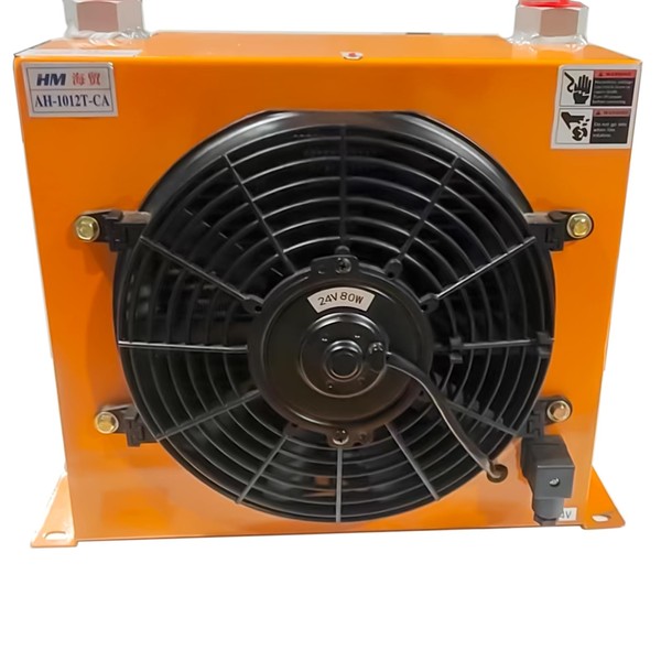 TEKKOAUTO Hydraulic Oil Cooler, AC110V /60HZ AH1012T-CA Hydraulic Oil Cooler