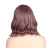OKVGO Short Curly Bob Wig with Wig Cap for Women