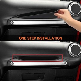 YuYue Electronic GrabTray Interior Storage Box Compatible With Jeep Wrangler JK Organizer Passenger Grab Handle Tray Fits 2011-2017 Interior Accessories