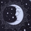 Wall Hanging Tapestry MoonPattern Background Decoration for Living Room Bedroom(150x130cm