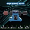JUWELAIDE Leather Burnishing Machine | Variable Speed Leathercraft Bench Grinder,