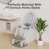 Potty Training Seat with Step Stool Ladder, Upgraded 2-in-1 Toddler