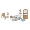 Calico Critters Country Bathroom Set - Toy Dollhouse Furniture and