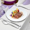 LIANYU 65-Piece Silverware Flatware Set for 10, Plus Steak Knives