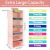Weekly Clothes Organizer for Kids, Days of The Week Clothes