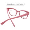 DOOViC 4-Pack Reading Glasses Blue Light Blocking Computer Readers Anti