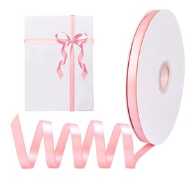 100 Yardas Cinta de Envoltura de regalos,1cm,Listón Satin De Doble Cara,Cinta De Satén De Color Sólido,Rollos Satinado Colores Listón para Bodas Cumpleaños Ramos,Tocados,Decoración navideña