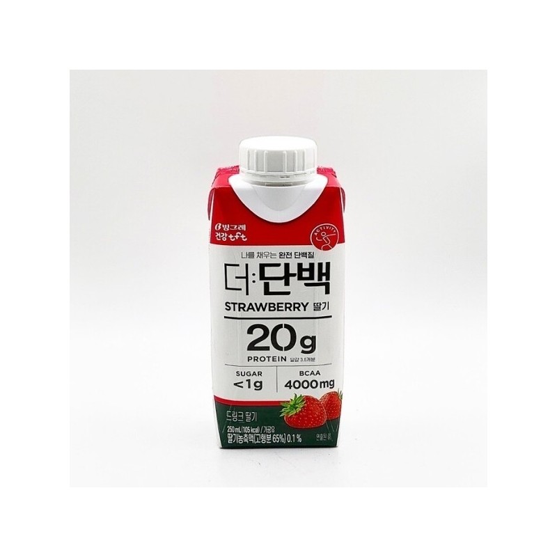 Binggrae The Protein Drink 250ml 6 Strawberry + 6 Chocolate