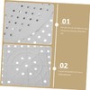 MAGICLULU 2pcs Rubber Dish Drying Mat Set Sink Protector Pad