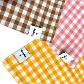 Kokoni Plus Gingham Check Mini Bag, beige brown