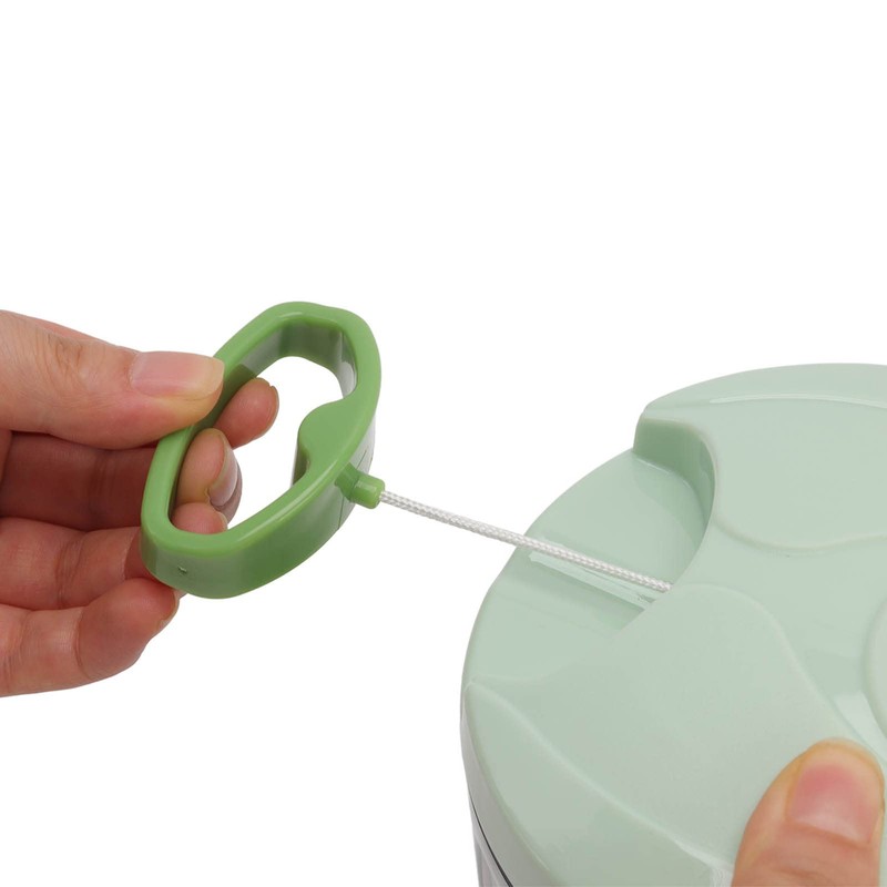 Manual Meat Grinder, Hand Vegetable Chopper with 900ml Container Box,