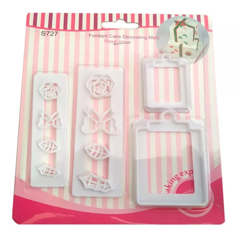 Dessert Gift Molde Tarjeta Regalo Fondant Decoracion Reposteria Pastel