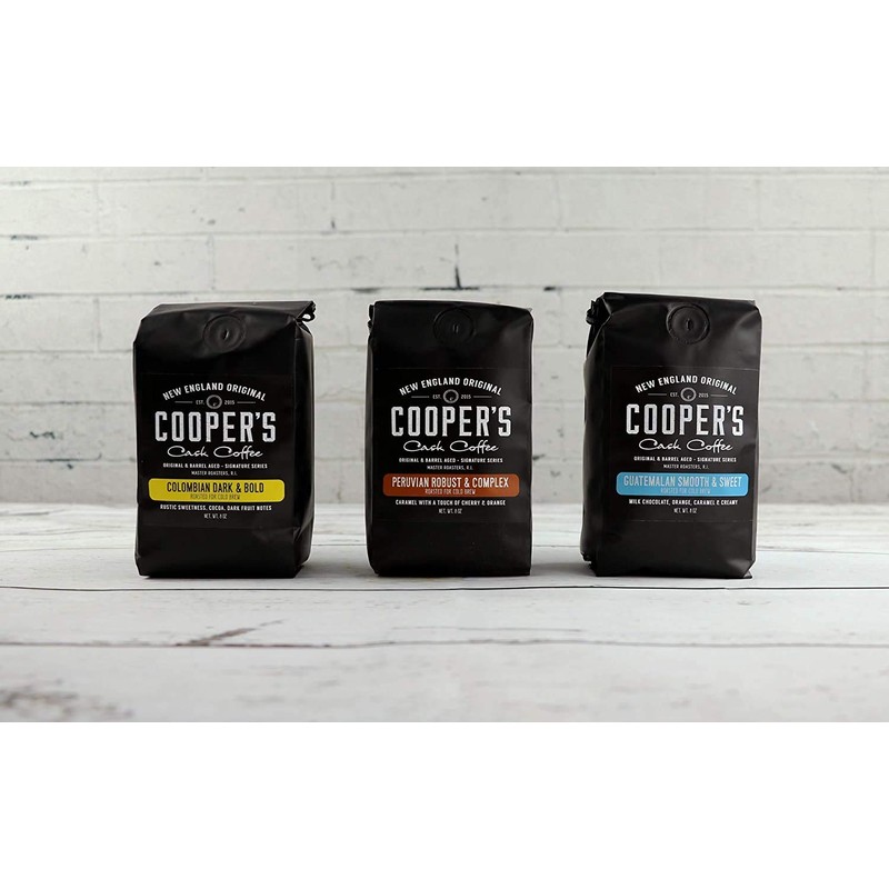 Cold Brew Coffee Box Set - Medium Roast, Colombian, Peruvian,