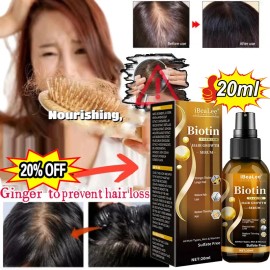 Unbranded Biotin Hair Growth Spray Anti Hair Loss Fast Regrowth Scalp Treatment Serum-2025