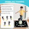 60×90cm Football Training Mat, Non-Slip Shock Pro Dribbler Football Mat