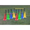 Agility Dog Sports Multi Cone with Holes, 50 cm, Yellow
