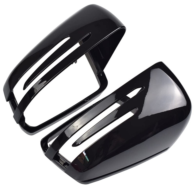 Hacreyatu 1 Pair Side Mirror Cap Covers For Benz W176