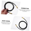 SHOWERORO 1pc Optical Audio Cable Plated Fiber Cord for Tv
