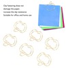 100pcs Fruit Paper Clips Cute Bookmark Pare Clips Portable Funny