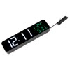 LED Music Alarm Clock 5 Adjustable Brightness 12/24H Large Display