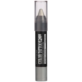 Maybelline New York Eyestudio ColorTattoo Concentrated Crayon,740 Grey Crystal, 0.08 oz.