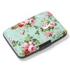 Atufsuat Credit Card Holder, Mini Aluminum Card Wallet RFID Blocking