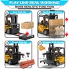 VWAHNANA RC Forklift Toy with Trailer, Kids Forklift Construction Toys