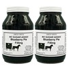 Amish Pie Filling - TWO 32 Oz Jars (Blueberry NSA)