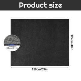 CIEOVO Whelping Box Liner Mat, Washable Reusable Absorbent Whelping Box Liner Mat, Absorbs Waterproof Pee Pad for Dog Puppy Puppy Training Pads, 59 x 48 inches