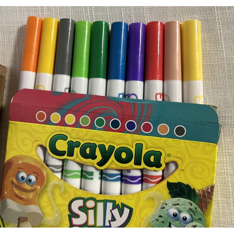 Crayola Silly Scents Smashup Broad Line Washable Markers 10 Count