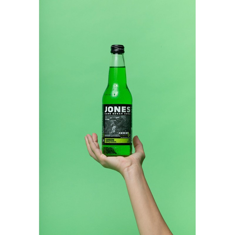 Jones Soda Green Apple, 12 fl oz
