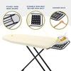 Ironing Board Full Size, RAINHOL Ivory 43x13 Compact Iron Board