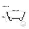 Real Carbon Fiber Car Central Console A/C Climate Control Switch
