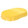 Oilcloth Tablecloth Oilcloth Washable Tablecloth Plain Gloss Plain Yellow Cut