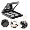 OHPHCALL 2sets Empty Lipstick Eyeshadow Palette Compartments Makeup Organizer Box
