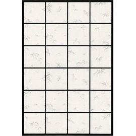 Asahipen Shoji Shōji Shōji Paper Sasabaki, 11.0 x 7.4 ft (28 x 18.8 m), Minoban