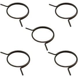 Dwuww 5 Pcs Black Replacement Door Handle Springs for Door Knob Handle Lever Latch Internal Coil Repair Spindle Lock Torsion Spring Carefully Before Order