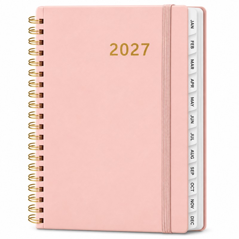 2027 A5 Weekly & Monthly Planner for School & Office
