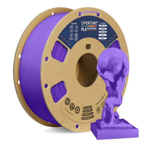OVERTURE PLA Plus (PLA+) Filament 1.75mm PLA Professional Toughness Enhanced