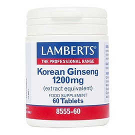 Lamberts Korean Ginseng 1200mg 60 Tablets